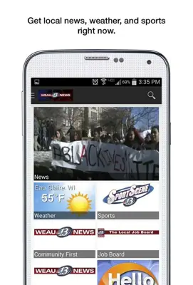 WEAU News android App screenshot 9